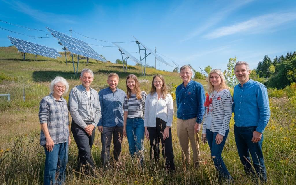 "L'autoconsommation collective : partager l'énergie solaire entre voisins"